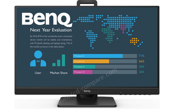 BENQ BL2486TC - Vue de face