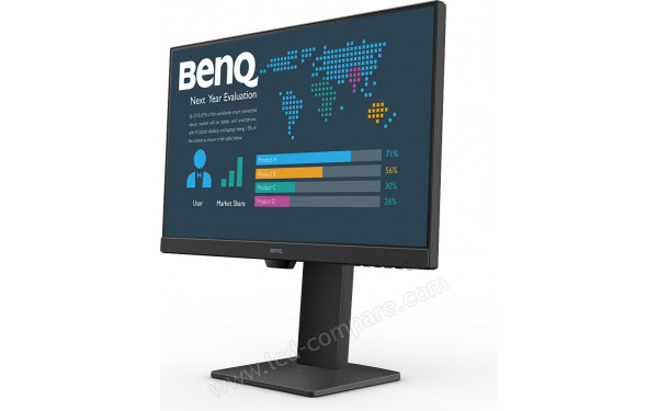 BENQ BL2486TC - Vue 3/4 droite