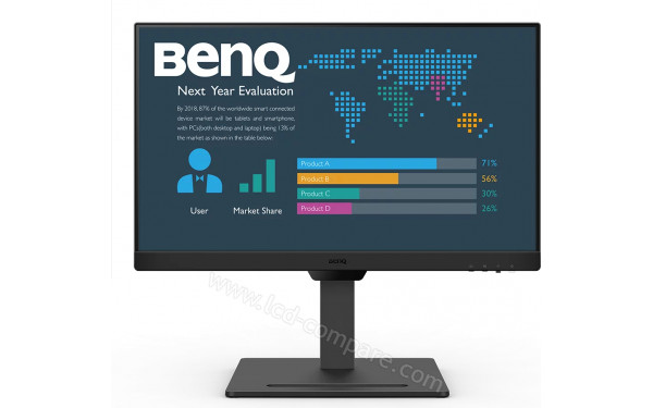 BENQ BL2490T - Vue de face