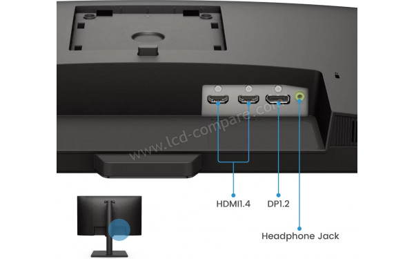 BENQ BL2490T - Connectiques