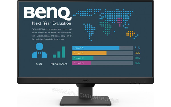 BENQ BL2490 - Vue de face