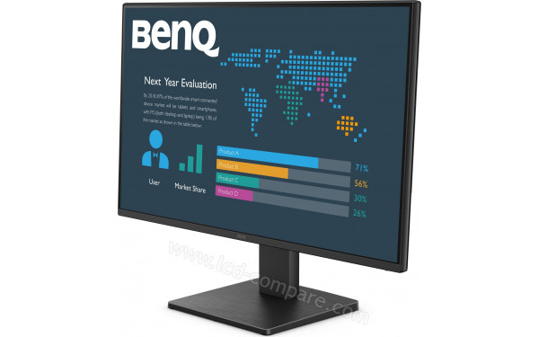 BENQ BL2491P - Vue 3/4 droite
