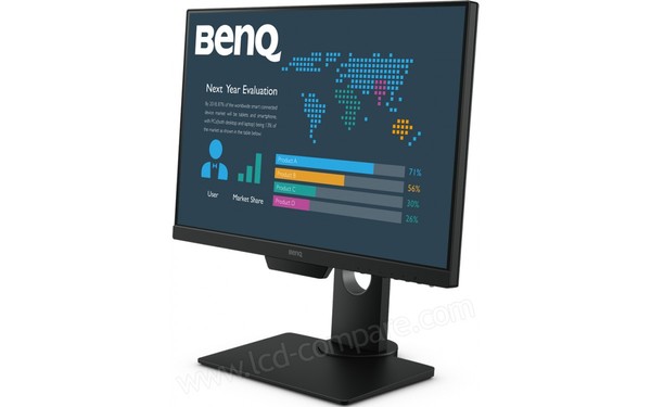 BENQ BL2581T - Vue 3/4 droite