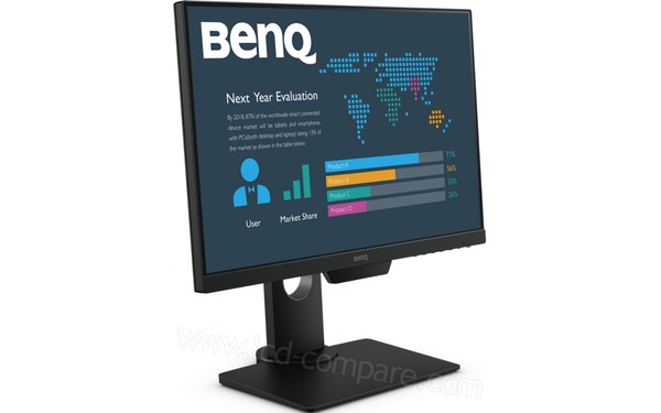 BENQ BL2581T - Vue 3/4 gauche