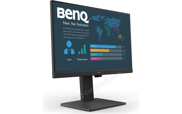 BENQ BL2786TC - Vue 3/4 gauche