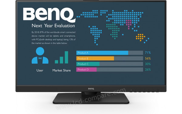 BENQ BL2786TC - Vue de face