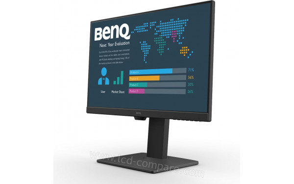 BENQ BL2786TC - Vue 3/4 droite