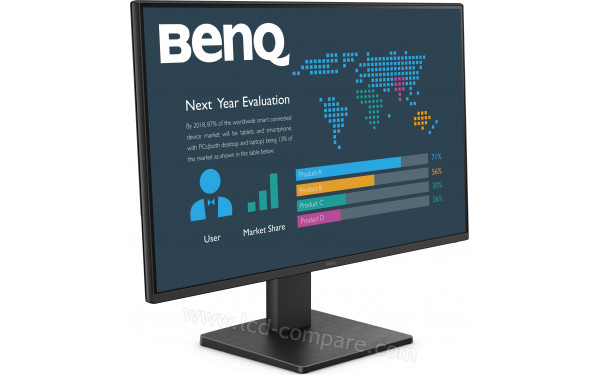 BENQ BL2791P - Vue 3/4 gauche