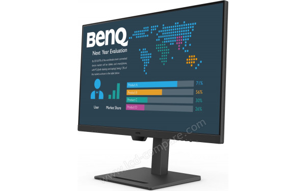 BENQ BL3290QT - Vue 3/4 droite