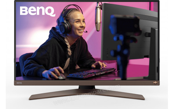 BENQ EW2880U - Vue de face position basse