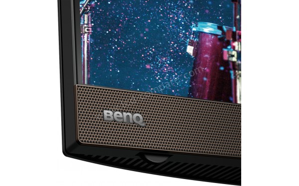 BENQ EW3280U - Zoom sur la partie basse (partie audio)