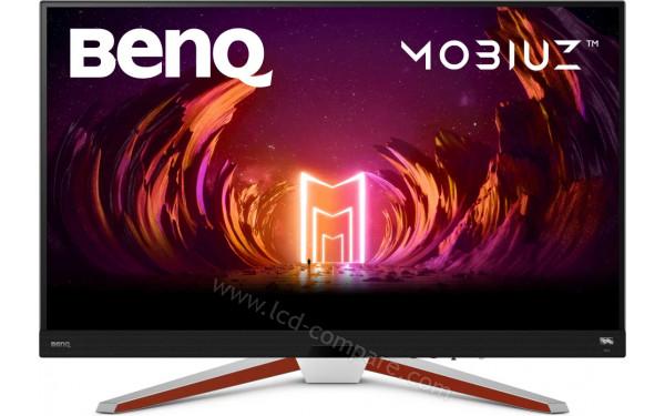 BENQ Mobiuz EX3210U - Vue de face position basse