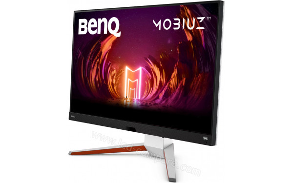 BENQ Mobiuz EX3210U - Vue 3/4 droite