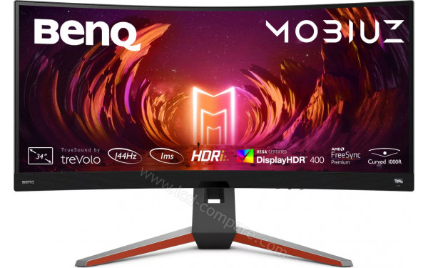 BENQ Mobiuz EX3410R - Vue de face