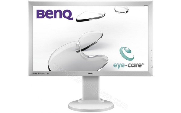 BENQ GL2450HT Blanc - Vue de face