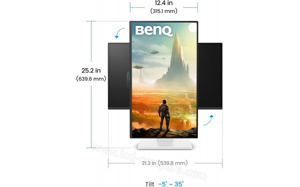 BENQ GW2490TE - Multi-vues