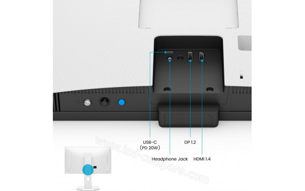 BENQ GW2490TE - Connectiques