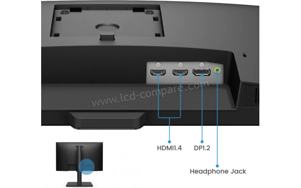BENQ GW2490T - Connectiques