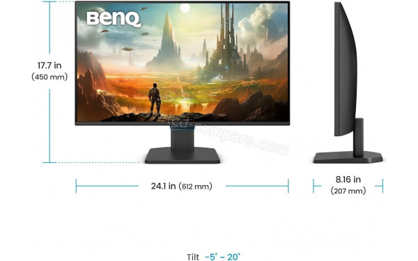 BENQ GW2790CE - Multi-vues