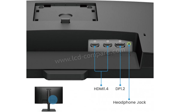 BENQ GW2790T - Connectiques