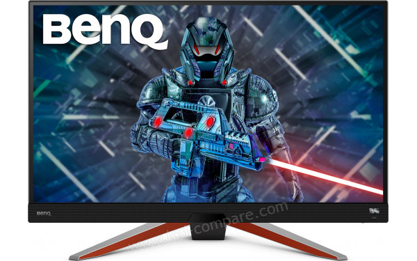 BENQ Mobiuz EX2710Q - Vue de face position basse