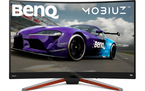 BENQ Mobiuz EX3210R - Vue de face position basse