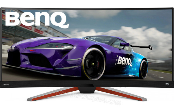 BENQ Mobiuz EX3415R - Vue de face pied bas