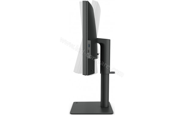 BENQ PD2506Q - Vue de profil droit r&eacute;glage inclinaison