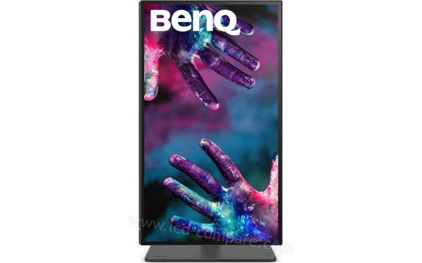 BENQ PD2506Q - Vue de face en mode portrait