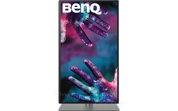 BENQ PD2725U - Vue de face en mode portrait