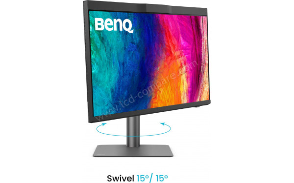 BENQ PD2770U - Vue 3/4 gauche