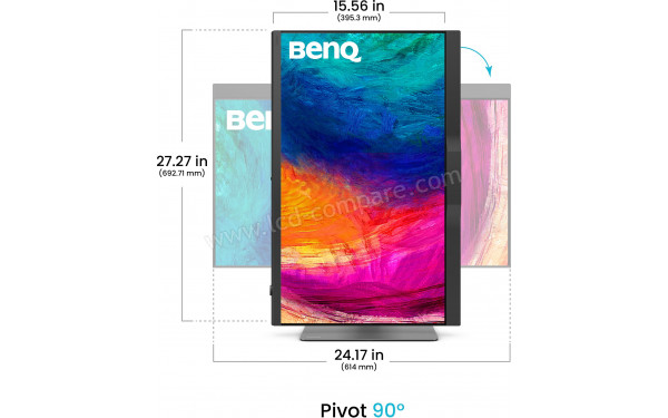 BENQ PD2770U - Vue de face