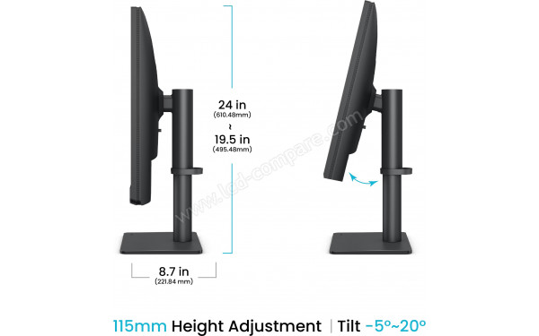 BENQ PV3200U - Vue de profil droit