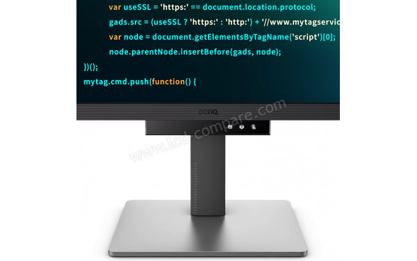 BENQ RD240Q - Zoom sur la partie basse