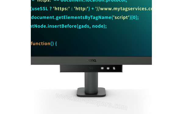 BENQ RD320UA - Zoom sur la partie basse