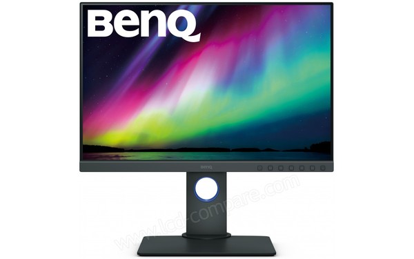 BENQ SW240 - Zoom sur la partie basse