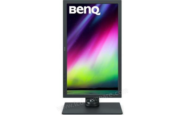 BENQ PhotoVue SW271C - Vue de face en mode portrait avec molette G2 (incluse)