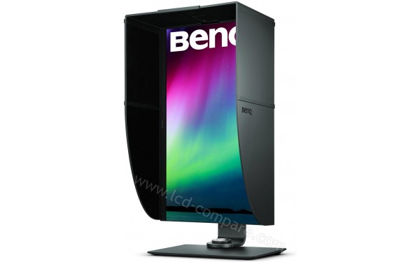 BENQ SW271 - Vue de face en mode portrait