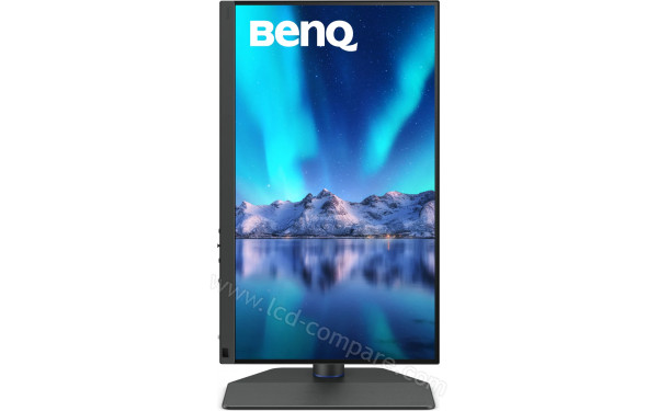 BENQ SW272U - Vue de face en mode portrait