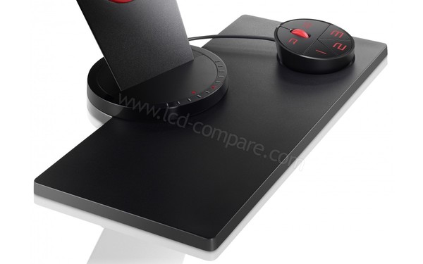 BENQ XL2430T - Zoom sur la partie basse