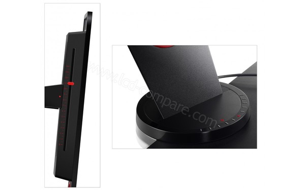 BENQ XL2430T - R&eacute;glages du pied