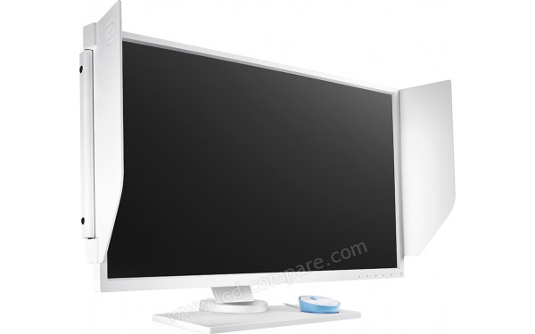 BENQ Zowie XL2546 Divina Blue - Vue 3/4 gauche