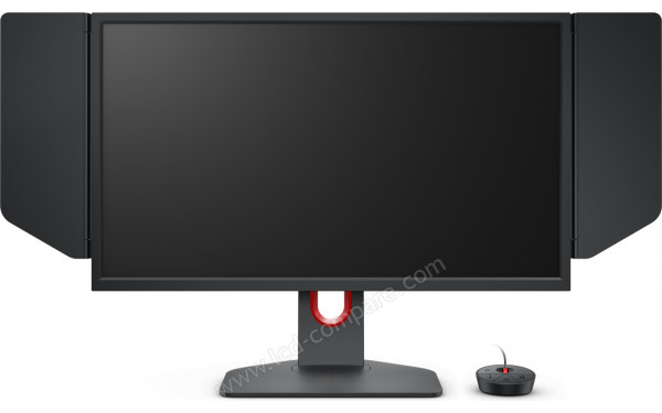 BENQ Zowie XL2546K - Vue de face avec Shield et S-Switch (inclus)