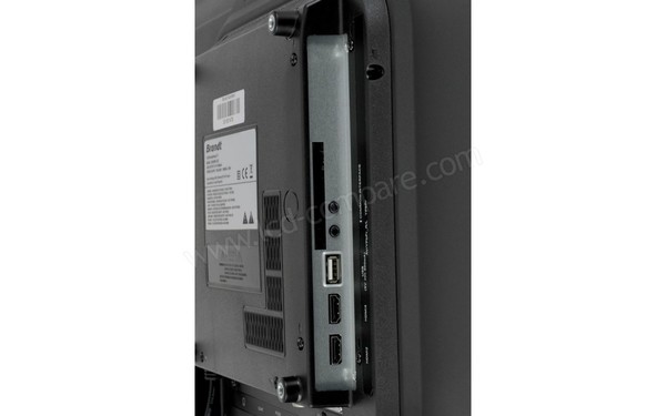 BRANDT B3228HD - Connectique sur le c&ocirc;t&eacute;