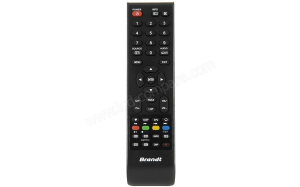 BRANDT B3228HD - T&eacute;l&eacute;commande