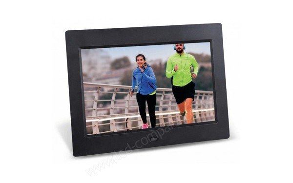 BRAUN DigiFrame 1050 4Go - Vue 3/4 gauche