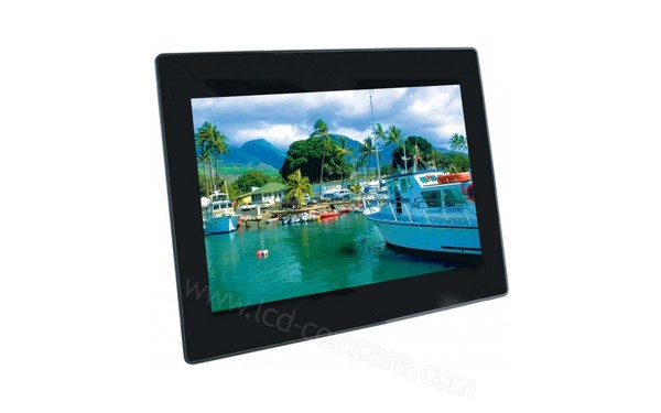 BRAUN DigiFrame 1081 - Vue 3/4 gauche