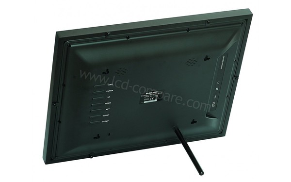 BRAUN DigiFrame 1585 - Vue 3/4 arri&egrave;re