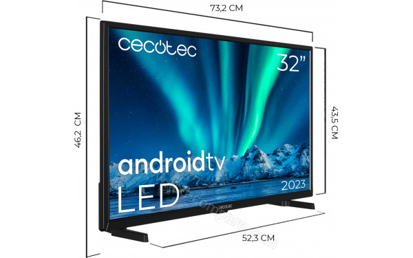 CECOTEC ALH00032N - Vue 3/4 gauche