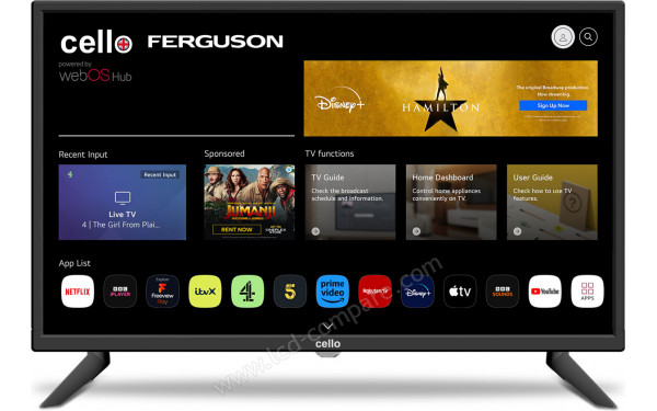 CELLO CS24WS01H - Vue de face